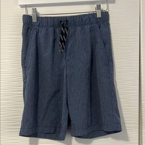 Boys size XL 14/16 Heather Blue Casual Shorts school silky